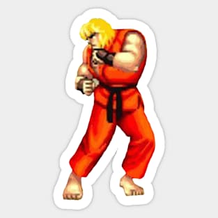 Street Fighter - Ken Sticker